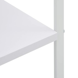 vidaXL Armadio per Microonde Bianco 60x39,6x123 cm in Truciolato