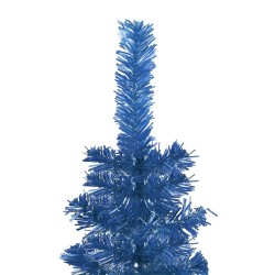 vidaXL Albero di Natale Sottile Blu 150 cm 