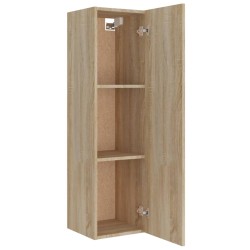   Set Mobili Porta TV 8pz Rovere Sonoma in Legno Ingegnerizzato