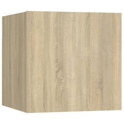   Set Mobili Porta TV 8pz Rovere Sonoma in Legno Ingegnerizzato