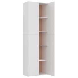 vidaXL Armadio per Ufficio Bianco 60x32x190 cm in Legno ingegnerizzato