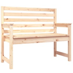 vidaXL Panca da Giardino 109x48x91,5 cm in Legno Massello di Pino