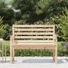 vidaXL Panca da Giardino 109x48x91,5 cm in Legno Massello di Pino