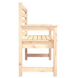 vidaXL Panca da Giardino 109x48x91,5 cm in Legno Massello di Pino