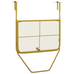   Tavolo da Balcone Oro 60x40 cm in Acciaio