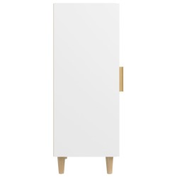   Credenza Bianca 34,5x34x90 cm in Legno Ingegnerizzato