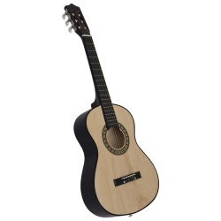 vidaXL Chitarra Classica Principianti e Bambini con Custodia 1/2 34"