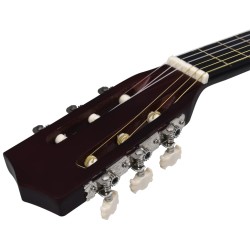 vidaXL Chitarra Classica Principianti e Bambini con Custodia 1/2 34"