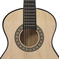 vidaXL Chitarra Classica Principianti e Bambini con Custodia 1/2 34"