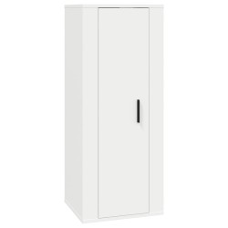   Set di Mobili Porta TV 2 pz Bianco in Legno Ingegnerizzato