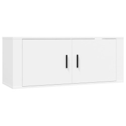   Set Mobili Porta TV 3 pz Bianco in Legno Ingegnerizzato