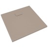   Piatto Doccia in SMC Marrone 90x80 cm