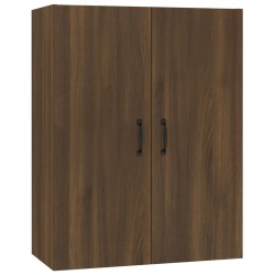   Mobile Pensile Rovere Marrone 69,5x34x90cm in Legno Ingegnerizzato