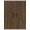   Mobile Pensile Rovere Marrone 69,5x34x90cm in Legno Ingegnerizzato