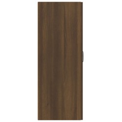   Mobile Pensile Rovere Marrone 69,5x34x90cm in Legno Ingegnerizzato