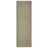   Tappeto in Sisal Naturale 66 x 200 cm Tortora