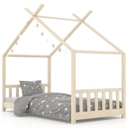   Giroletto per Bambini in Legno Massello di Pino 70x140 cm