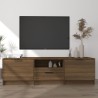   Mobile TV Rovere Marrone 140x35x40 cm in Legno Ingegnerizzato