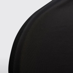 vidaXL Coprisedie in Tessuto Elasticizzato Nero 12 pz