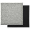   Quadrotte di Moquette 20 pz 5 m² 50x50 cm Grigio Chiaro