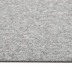   Quadrotte di Moquette 20 pz 5 m² 50x50 cm Grigio Chiaro