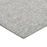   Quadrotte di Moquette 20 pz 5 m² 50x50 cm Grigio Chiaro