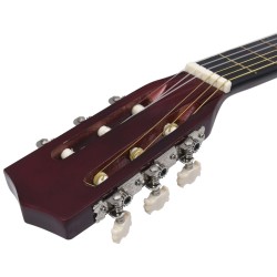 vidaXL Chitarra Classica per Principianti con Custodia 4/4 39"