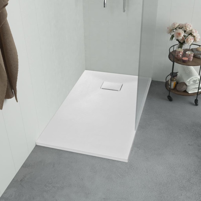 Piatto Doccia in SMC Bianco 90x70 cm