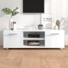 Mobile Porta TV Bianco 110x40x35 cm Legno ingegnerizzato