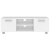 Mobile Porta TV Bianco 110x40x35 cm Legno ingegnerizzato