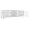 Mobile Porta TV Bianco 110x40x35 cm Legno ingegnerizzato