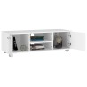 Mobile Porta TV Bianco 110x40x35 cm Legno ingegnerizzato