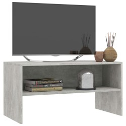 Mobile TV Grigio Cemento 80x40x40 cm in Truciolato