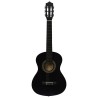 vidaXL Chitarra Classica Principianti e Bambini Custodia Nera 1/2 34"