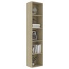   Libreria Effetto Rovere Sonoma 40x30x189 cm in Truciolato