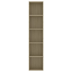   Libreria Effetto Rovere Sonoma 40x30x189 cm in Truciolato