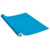 vidaXL Pellicole Autoadesive per Mobili 2 pz Azzurre 500x90 cm PVC