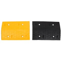 Dosso Giallo e Nero 97x32,5x4 cm in Gomma