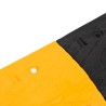 Dosso Giallo e Nero 97x32,5x4 cm in Gomma