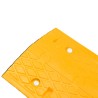 Dosso Giallo e Nero 97x32,5x4 cm in Gomma