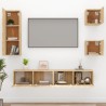   Set di Mobili Porta TV 5 pz Rovere Sonoma in Legno Ingegnerizzato