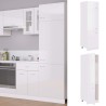   Armadio per Frigo Bianco Lucido 60x57x207 cm in Truciolato