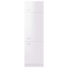   Armadio per Frigo Bianco Lucido 60x57x207 cm in Truciolato