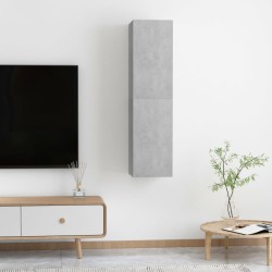   Mobili TV Grigio Cemento 2 pz 30,5x30x60 cm in Truciolato