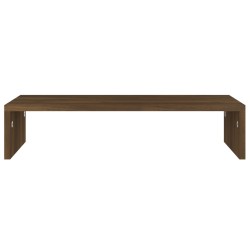 Supporto Monitor Rovere Marrone 60x23,5x12 cm Legno ingegnerizzato