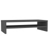   Supporto per Monitor Grigio 50x24x13 cm Legno Massello di Pino