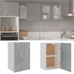   Armadio Sospeso Grigio Cemento 39,5x31x60 cm in Truciolato