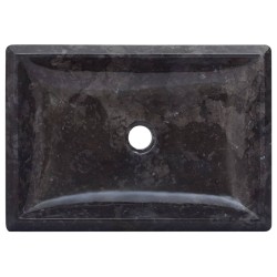   Lavandino Nero 50x35x10 cm in Marmo