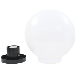 vidaXL Set Lampade a LED Sferiche 4 pz 25 cm in PMMA