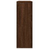   Mensola a Muro Rovere Marrone 104x20x58,5 cm Legno ingegnerizzato